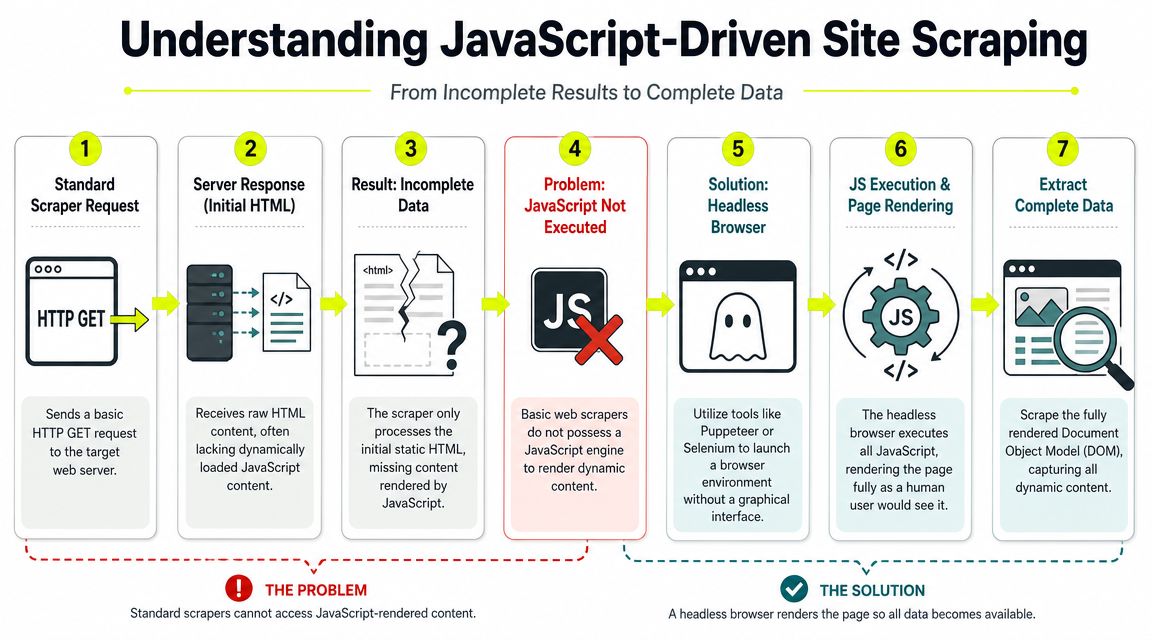 Handling JavaScript-Driven Websites